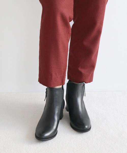 MODE KAORI（モードカオリ） ブーツ サイドジップショートブーツ/21536