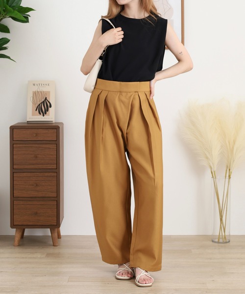 萌 パンツ AMBIDEX Store ○強撚TWILL HAKAMAパンツ(F BLACK): FLAT-cic-HATENA