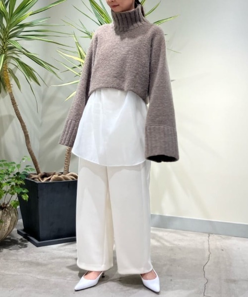 LE PHIL（ル フィル） パンツ トリアセスキューバパンツ レディース 