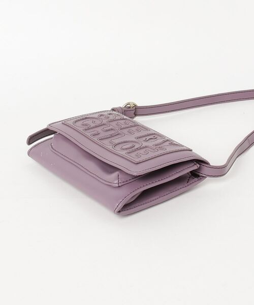 【SEE BY CHLOE】ブラウン×パープル 本革 ショルダー&ハンドバッグ SEE BY CHLOE 「SEE CHLOE」 ショルダーバッグ - パープル