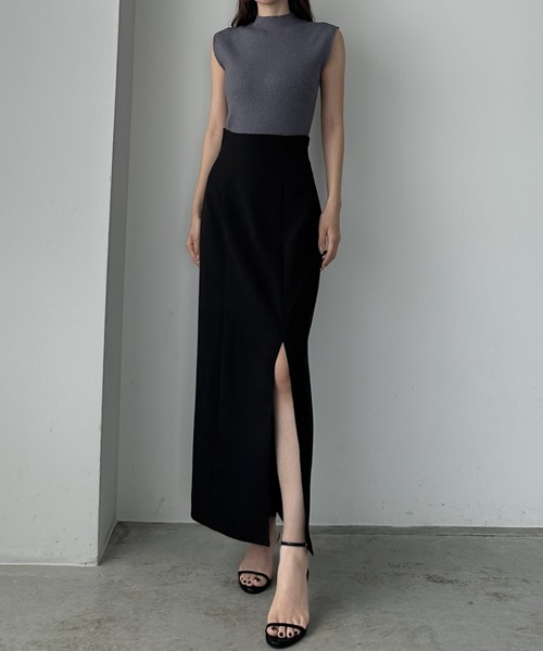 「Louere」 タイトスカート X-LARGE ライトベージュ レディース_画像5