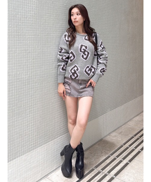 GYDA（ジェイダ） ニット セーター GG FRAMEニットトップス レディース