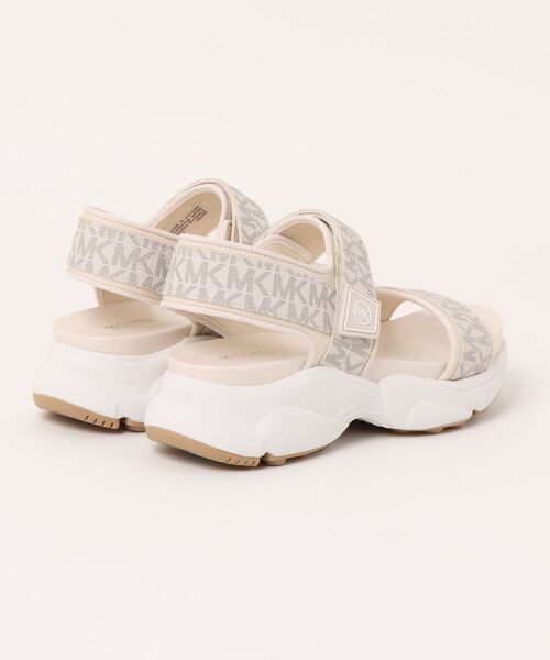 Michael Kors ベージュ サンダル 6M MICHAEL KORS 「MICHAEL KORS」 フラットサンダル 6.5 ベージュ