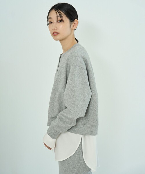 UNFILO（アンフィーロ） tシャツ シャツコンビ レイヤードT