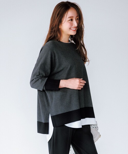 UNFILO（アンフィーロ） tシャツ シャツコンビ レイヤードT