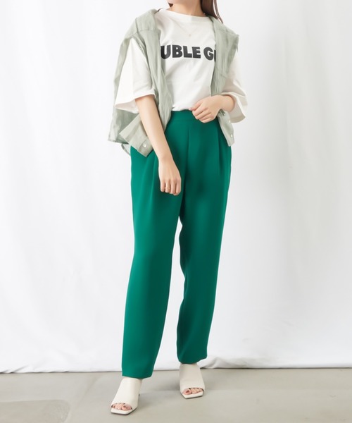 「LUCA/LADY LUCK LUCA」 半袖Tシャツ FREE オフホワイト レディース_画像3