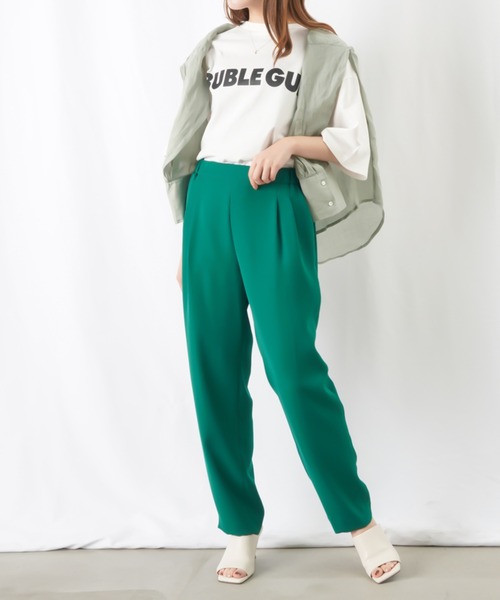 「LUCA/LADY LUCK LUCA」 半袖Tシャツ FREE オフホワイト レディース_画像4