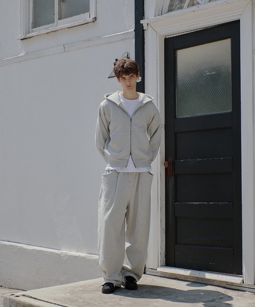 Regen Glanz パーカー heavyweight cropped zip hoodie/ヘビーウェイト