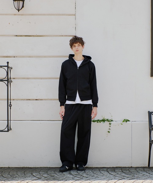 Regen Glanz パーカー heavyweight cropped zip hoodie/ヘビーウェイト