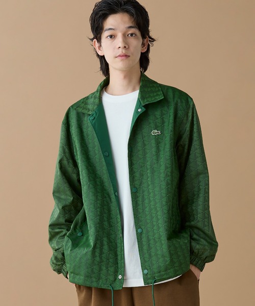 【極美品】ラコステ　LACOSTE コーチジャケット　ブルゾン　コート LACOSTE（ラコステ） ブルゾン アウター 撥水 リバーシブルコーチ