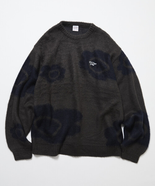 Creative Drug Store ニットセーター ブラック FREAK'S STORE（フリークスストア） セーター ニット メンズ