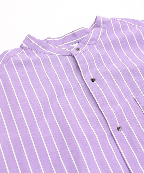 「RNA-N」 半袖ブラウス MEDIUM パープル系その他 レディース_画像3