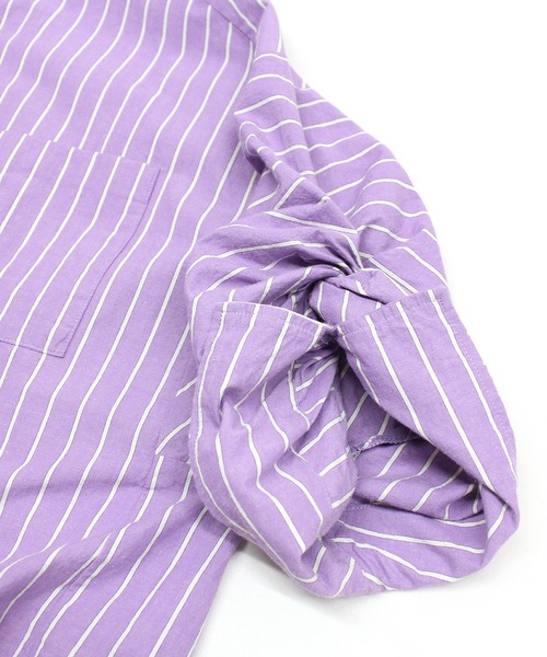 「RNA-N」 半袖ブラウス MEDIUM パープル系その他 レディース_画像6