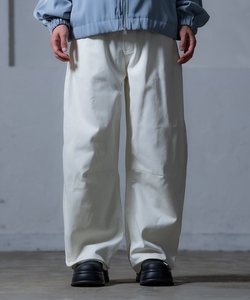 improves（インプローブス） ワイドパンツ チノパン チノ カーブパンツ