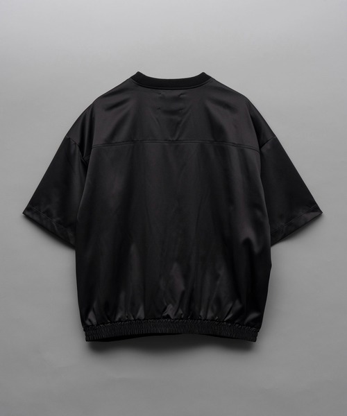 「MAISON SPECIAL」 半袖シャツ 1 パープル メンズの画像