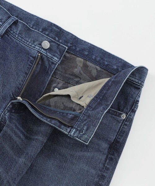 EPOCA UOMO カモフラ裏起毛デニムパンツ サイズ46 EPOCA UOMO（エポカ ウォモ） パンツ カモフラ裏起毛デニムパンツ