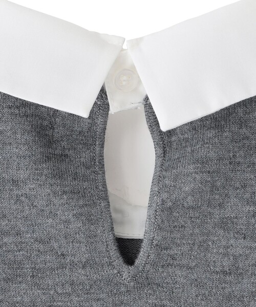 EPOCA（エポカ） ニット セーター 「EPOCA STORIA」シャツコンビニット