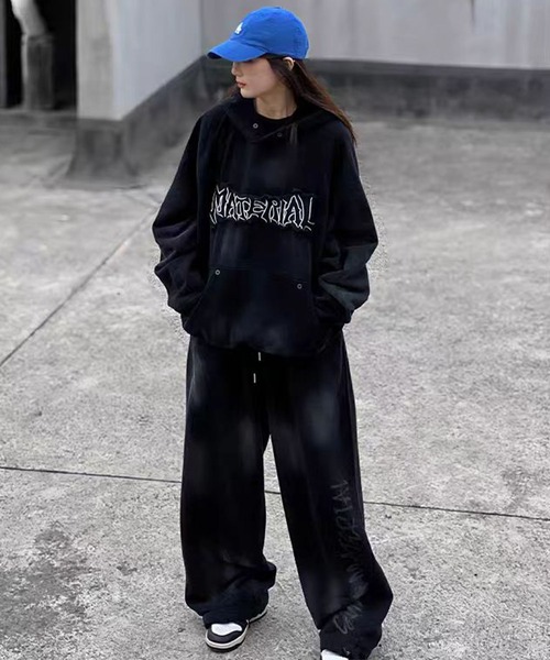 パーカー グランジタイダイ × グラフィティロゴ スウェット