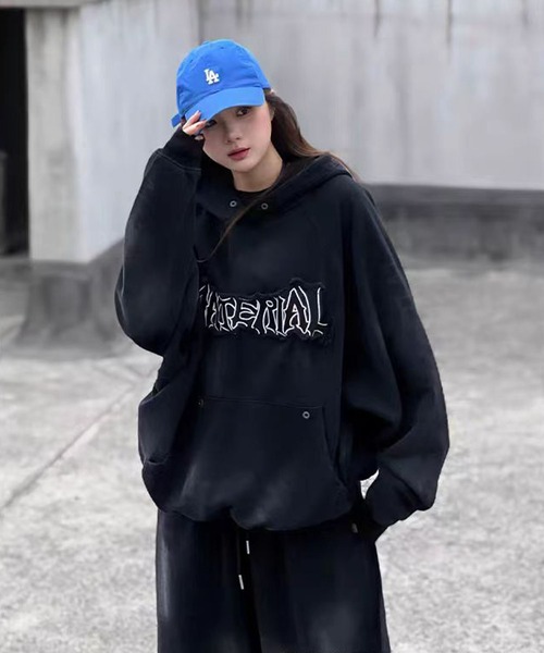 パーカー グランジタイダイ × グラフィティロゴ スウェット