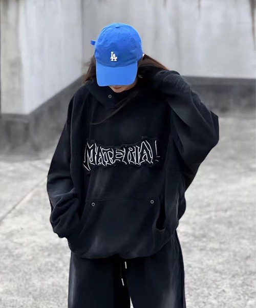 パーカー グランジタイダイ × グラフィティロゴ スウェット