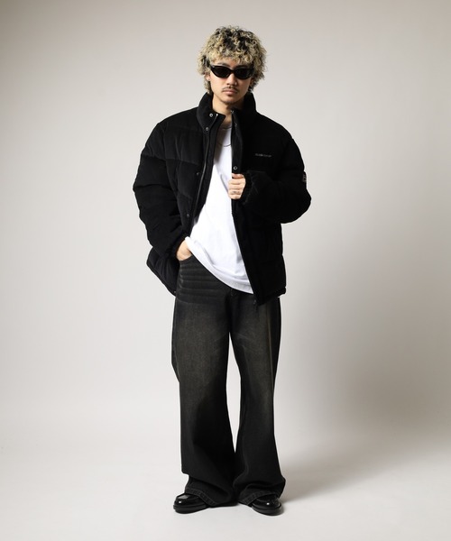 ダウンジャケット ダウン GUESS JEANS スタンドネック パファー
