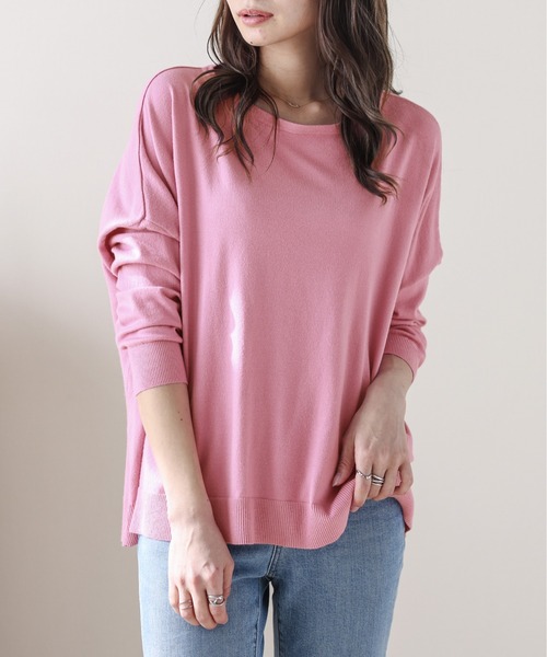 SUGAR BISKET（シュガービスケット） 長袖ニット フリー ピンク