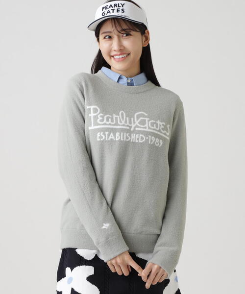 こ*う様 PEARLY GATES ホワイトニットセーター　セット PEARLY GATES（パーリーゲイツ） ニット セーター 「PEARLY GATES」裏