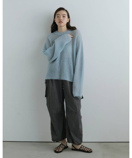 anuke アンヌーク Mohair Ribbontie Knit Mohair Ribbontie Knit（ニット/セーター）｜anuke（アンヌーク）の