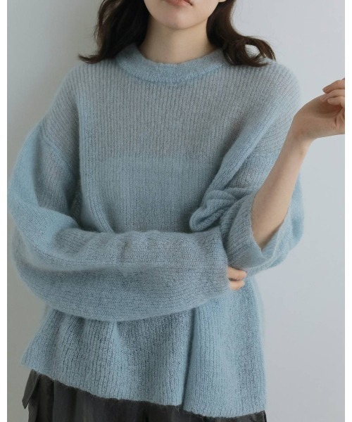 anuke（アンヌーク） ニット セーター Mohair Ribbontie Knit