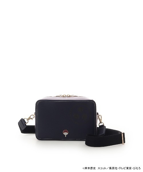 ナルト 合成皮革ポーチ 黒 赤 雲　サマンサベガ ナルト 合成皮革ポーチ 黒 赤 雲 サマンサベガ NARUTO-ナルト- 疾風伝