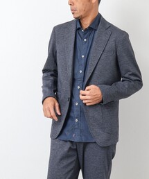 「NOLLEY'S goodman」 テーラードジャケット L ネイビー メンズの画像3