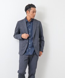 「NOLLEY'S goodman」 テーラードジャケット L ネイビー メンズの画像9