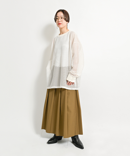 「CITYSHOP」 長袖ブラウス FREE ホワイト レディース_画像8