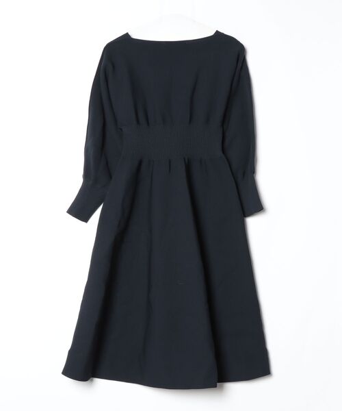 CELFORD」 ニットワンピース 38 ネイビー レディース CELFORD」 ニットワンピース 38 ネイビー レディース