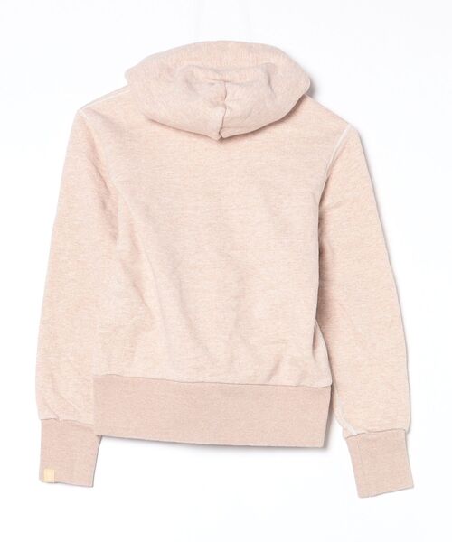 「LOOPWHEELER」 プルオーバーパーカー X-SMALL ベージュ レディース_画像2