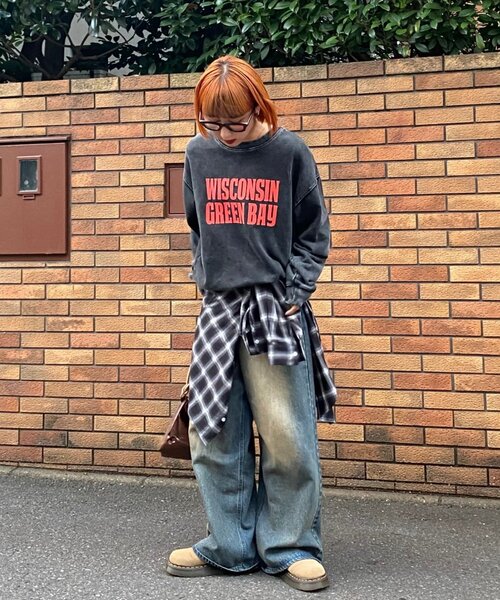 「CIAOPANIC TYPY」 スウェットカットソー MEDIUM ブラック レディース_画像6