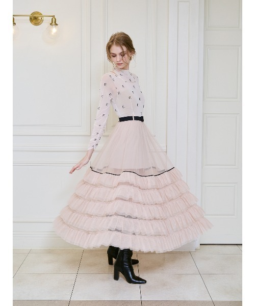 EIMY ISTOIRE（エイミーイストワール） スカート チュールティアード