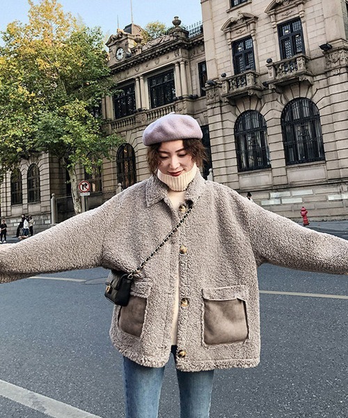 「Girly Doll」 ブルゾン L ベージュ レディース_画像5