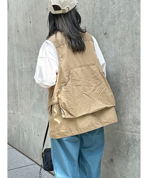 niko and…（ニコアンド） ベスト FREE カーキ レディース : ZOZOTOWN