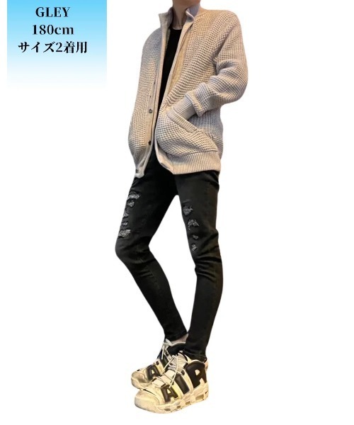 Cook jeans（クックジーンズ） コート ジャケット ワッフルニット