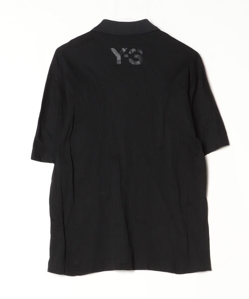 Y-3 「Y-3」 半袖ポロシャツ「adidasコラボ」 MEDIUM ブラック メンズ 
