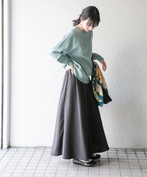 冬物セール　1piu1uguale3 カーキ　スカートセット ITEMS URBANRESEARCH（アイテムズ アーバンリサーチ） ワンピース