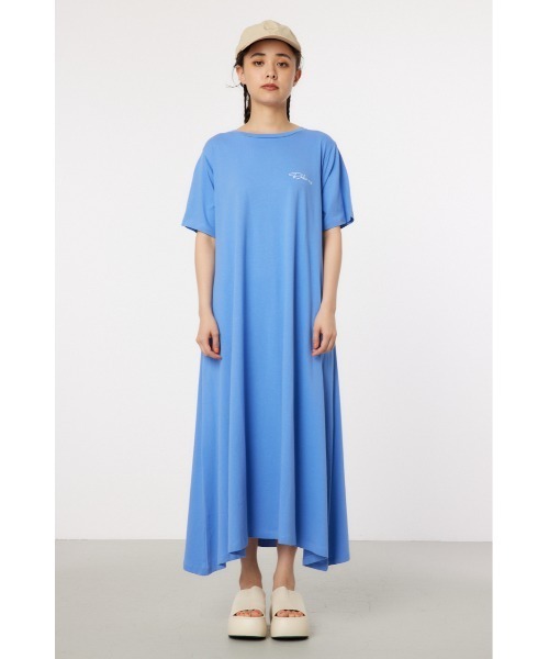 「RODEO CROWNS WIDE BOWL」 Tシャツワンピース FREE ライトカーキ レディース_画像9