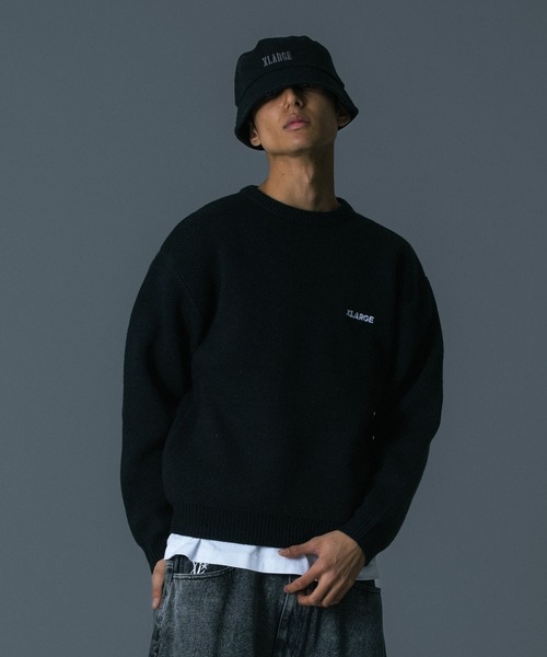 XLARGE（エクストラ ラージ） セーター ニット ONE CHU CREWNECK KNIT