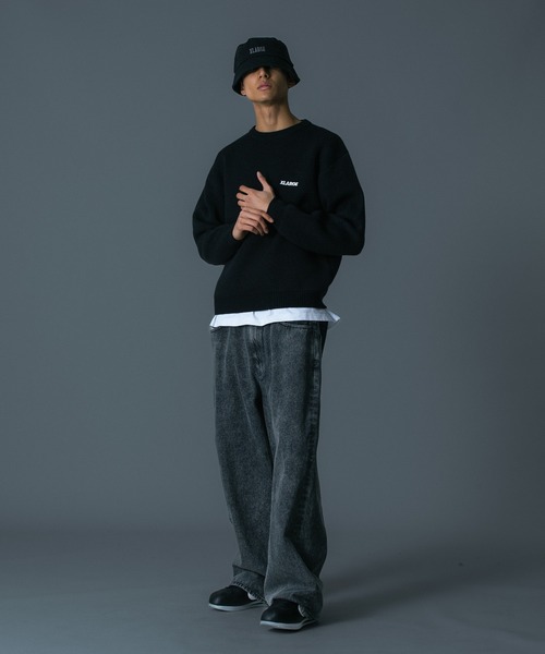 XLARGE（エクストラ ラージ） セーター ニット ONE CHU CREWNECK KNIT