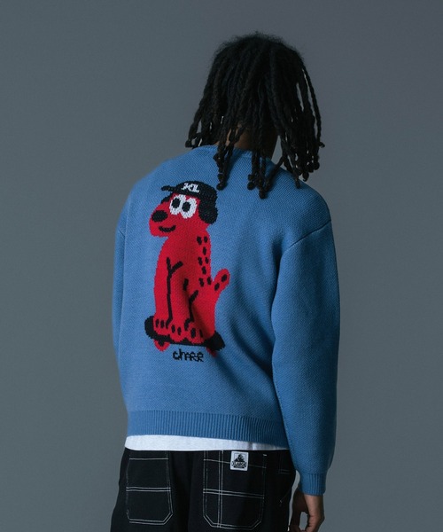 XLARGE（エクストラ ラージ） セーター ニット ONE CHU CREWNECK KNIT