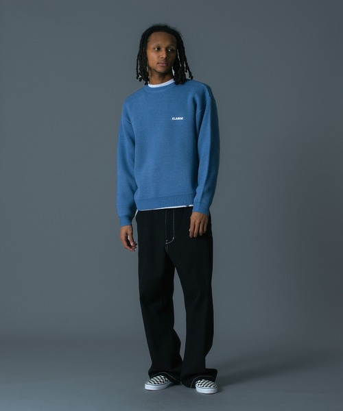 XLARGE（エクストラ ラージ） セーター ニット ONE CHU CREWNECK KNIT