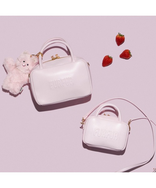 「FURFUR」 ボストンバッグ FREE ピンク レディース_画像5