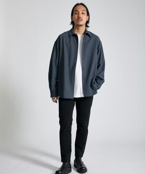 「ATTACHMENT」 スラックス 2 グレー メンズ_画像2