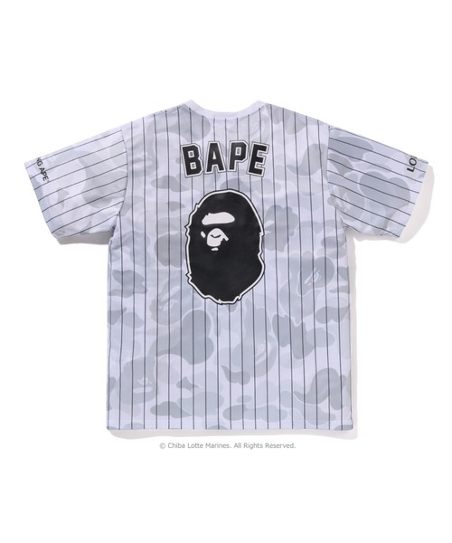 A BATHING APE（アベイシングエイプ） tシャツ BAPE X CHIBA LOTTE